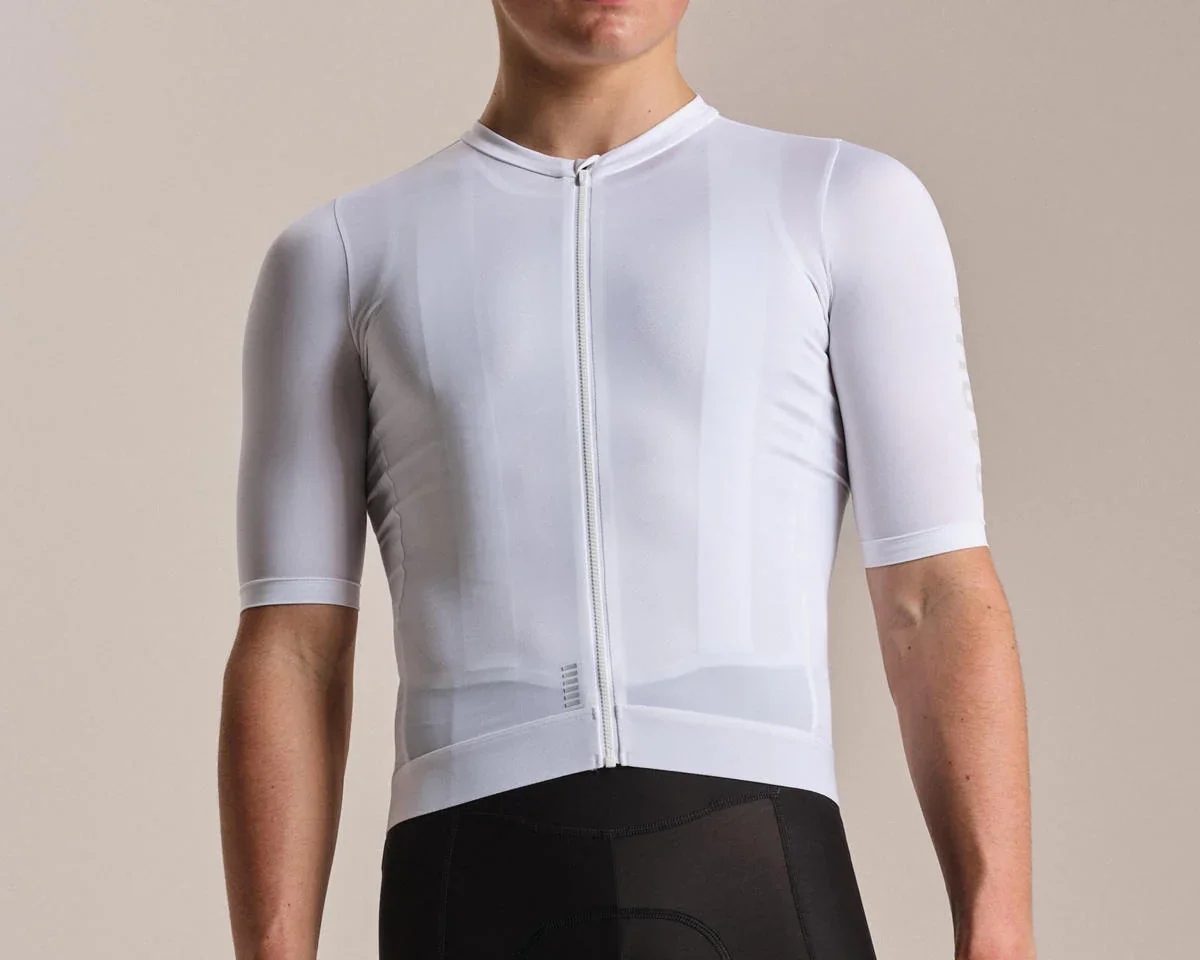 Rapha Men's Pro Team Training Jersey (White/Silver) (L) - view 3